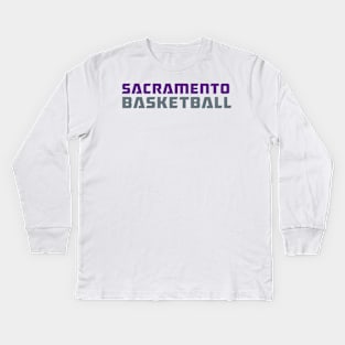 Sacramento Kings Kids Long Sleeve T-Shirt